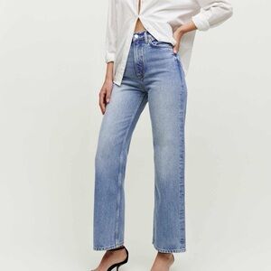 Reformation High Rise Women Jeans - Light Blue